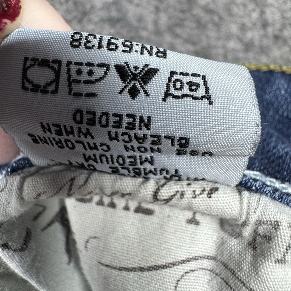 Cowgirl Tuff Blue Boot Cut Jeans - Picture 10 of 12